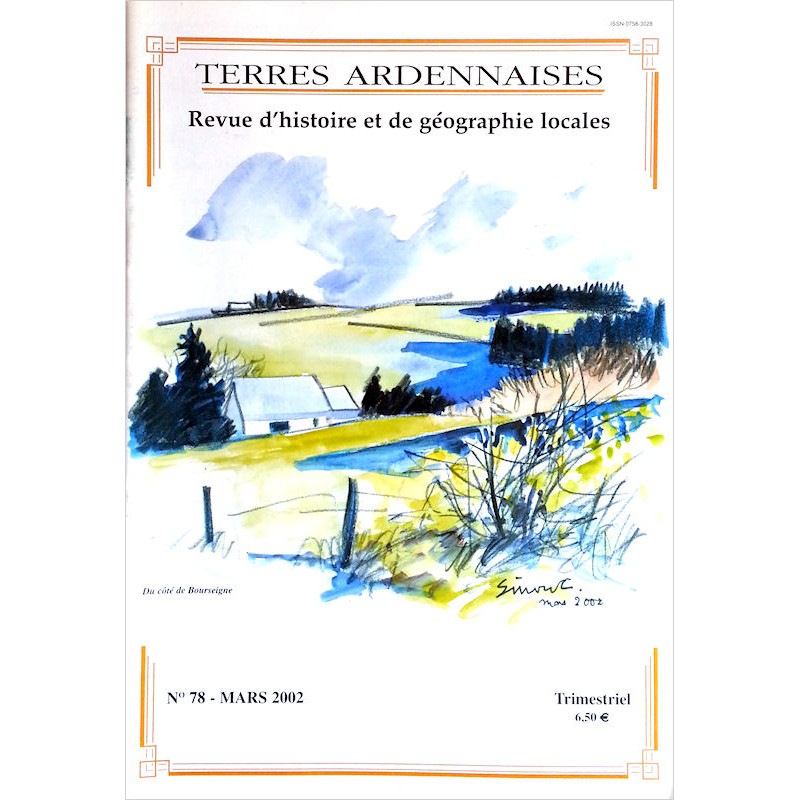 Collectif - Terres Ardennaises n°78 - Mars 2002