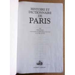 Alfred Fierro - Histoire et dictionnaire de Paris