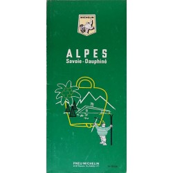 Guide de tourisme Michelin : Alpes, Savoie-Dauphiné - 1968