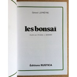Gérard Leprêtre - Les bonsaï