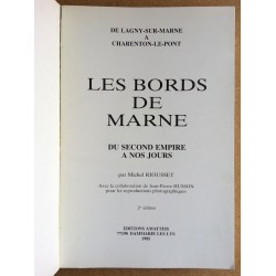 Michel Riousset - Les Bords de Marne, du Second Empire à nos jours