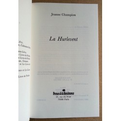 Jeanne Champion - La Hurlevent, la vie d'Emily Brontë