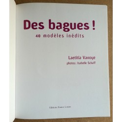 Laetitia Vanoye - Des bagues ! 40 modèles inédits