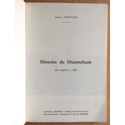 Jean Provot - Histoire de Ouistreham, des origines à 1939