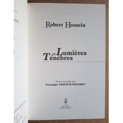 Robert Hossein - Lumières et ténèbres
