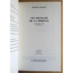 Maurice Rajsfus - Les français de la débâcle : Juin-septembre 1940, un si bel été
