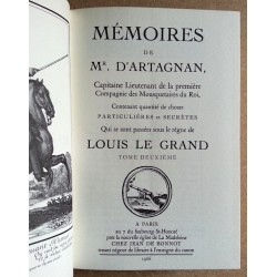 Gatien de Courtilz de Sandras - Mémoires de Mr. D'Artagnan. Tome 2
