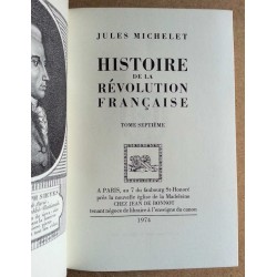 Jules Michelet - Histoire de  la Révolution Française. Tome 7
