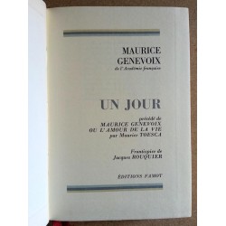 Maurice Genevoix - Un jour