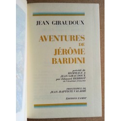 Jean Giraudoux - Aventures de Jérôme Bardini