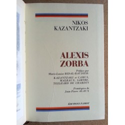 Nikos Kazantzaki - Alexis Zorba