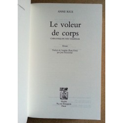 Anne Rice - Le voleur de corps