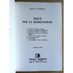 Jean-Pol de Kersaint - Tout sur la radiesthésie