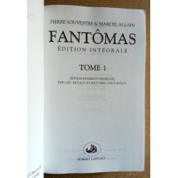 Fantômas, Edition intégrale, Tome 1/8 by Marcel Allain