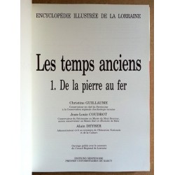 Christine Guillaume, Jean-Louis Coudrot, Alain Deyber - Les temps anciens, Tome 1 : De la pierre au fer
