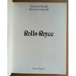 Jacques Borgé, Nicolas Viasnoff - Rolls-Royce