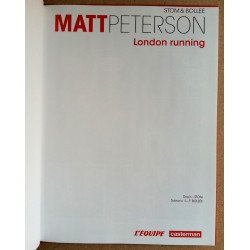 Stom & Bollée - Matt Peterson, Tome 1 : London running