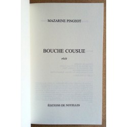 Mazarine Pingeot - Bouche cousue