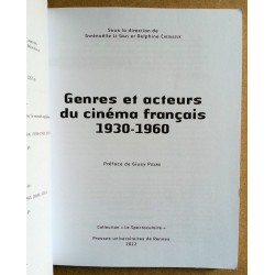 Gwénaëlle Le Gras, Delphine Chedaleux - Genres et acteurs du cinéma français 1930-1960