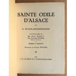 G. Staub-Grandmougin - Sainte Odile d'Alsace