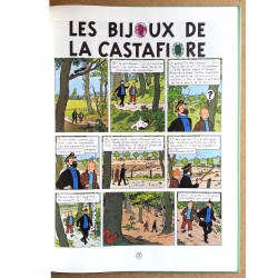 Hergé - Les aventures de Tintin : Les Bijoux de la Castafiore
