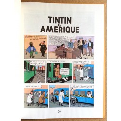 Hergé - Les aventures de Tintin : Tintin en Amérique