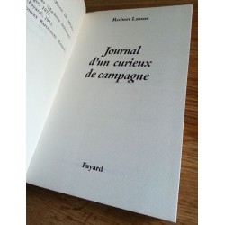 Robert Lassus - Journal d'un curieux de campagne