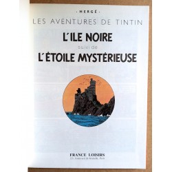 Hergé - Les aventures de Tintin : L'Île Noire / L'Étoile mystérieuse (Album double)