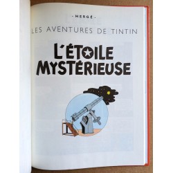 Hergé - Les aventures de Tintin : L'Étoile mystérieuse