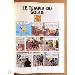 Hergé - Les aventures de Tintin : Le temple du soleil