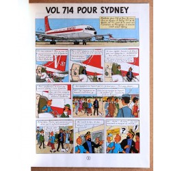 Hergé - Les aventures de Tintin : Vol 714 pour Sydney