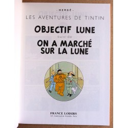 Hergé - Les aventures de Tintin : Objectif Lune / On a marché sur la Lune (Album double)