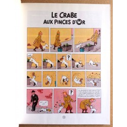 Hergé - Les aventures de Tintin : Le Crabe aux pinces d'or