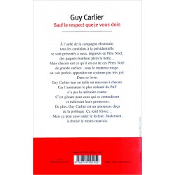 Guy Carlier - Sauf le respect que je vous dois