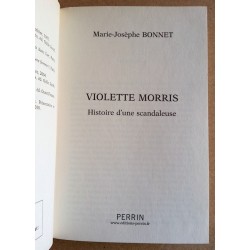 Marie-Josèphe Bonnet - Violette Morris : Histoire d'une scandaleuse