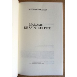 Alphonse Boudard - Madame... de Saint-Sulpice