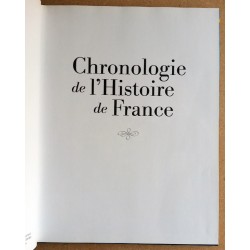 Collectif - Chronologie de l'Histoire de France