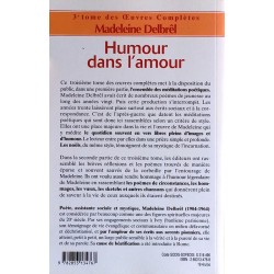 Madeleine Delbrêl - Humour dans l'amour - Œuvres complètes, Tome 3 : Méditations et fantaisies
