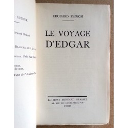 Édouard Peisson - Le voyage d'Edgar