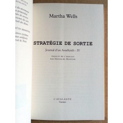 Martha Wells - Journal d'un Assasynth, Tome 4 : Stratégie de sortie