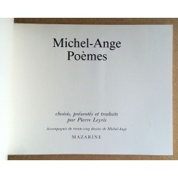Michel-Ange - Poèmes