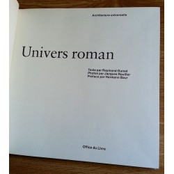 Raymond Oursel & Jacques Rouiller - Univers roman