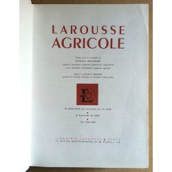 Raymond Braconnier, Jacques Glandard - Larousse agricole