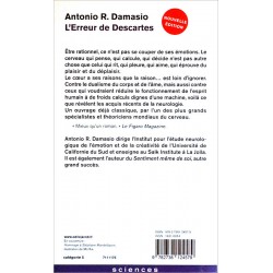 Antonio R. Damasio - L'Erreur de Descartes : La raison des émotions