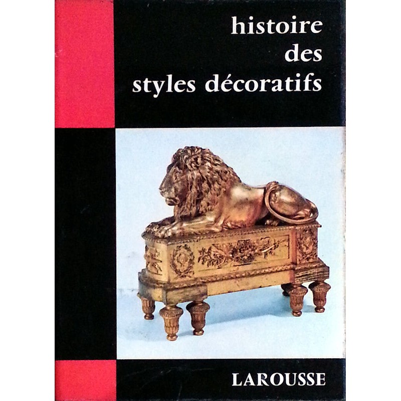 M.-H. Berthoin - Histoire des styles décoratifs