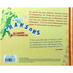 Collectif - Carnet de chansons : 285 chansons d'hier et d'aujourd'hui