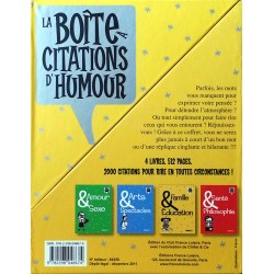 Jean-Loup Chiflet - La boîte à citations d'humour - 4 Volumes