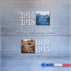 Collectif - Le temps de la mémoire est venu 1914/1918 - 1939/1945 : Coffret collector