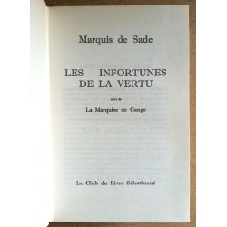 Marquis de Sade - Les infortunes de la vertu suivi de La Marquise de Gange