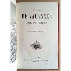 François Mussat - Un mois de vacances aux Pyrénées